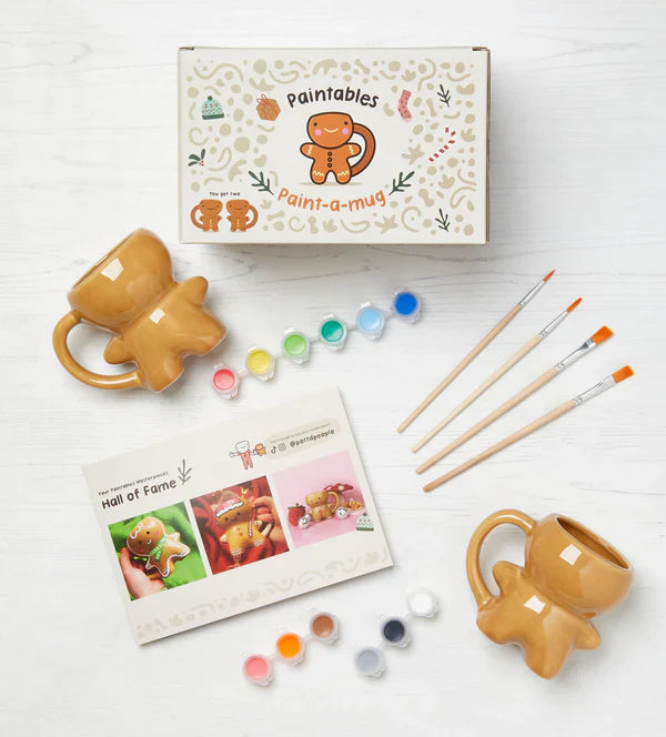 Gingerbread Paint Set